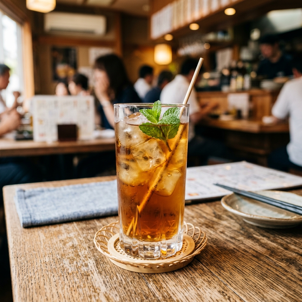 ชาเขียวรีฟิลเย็น/ร้อน (Green Tea)