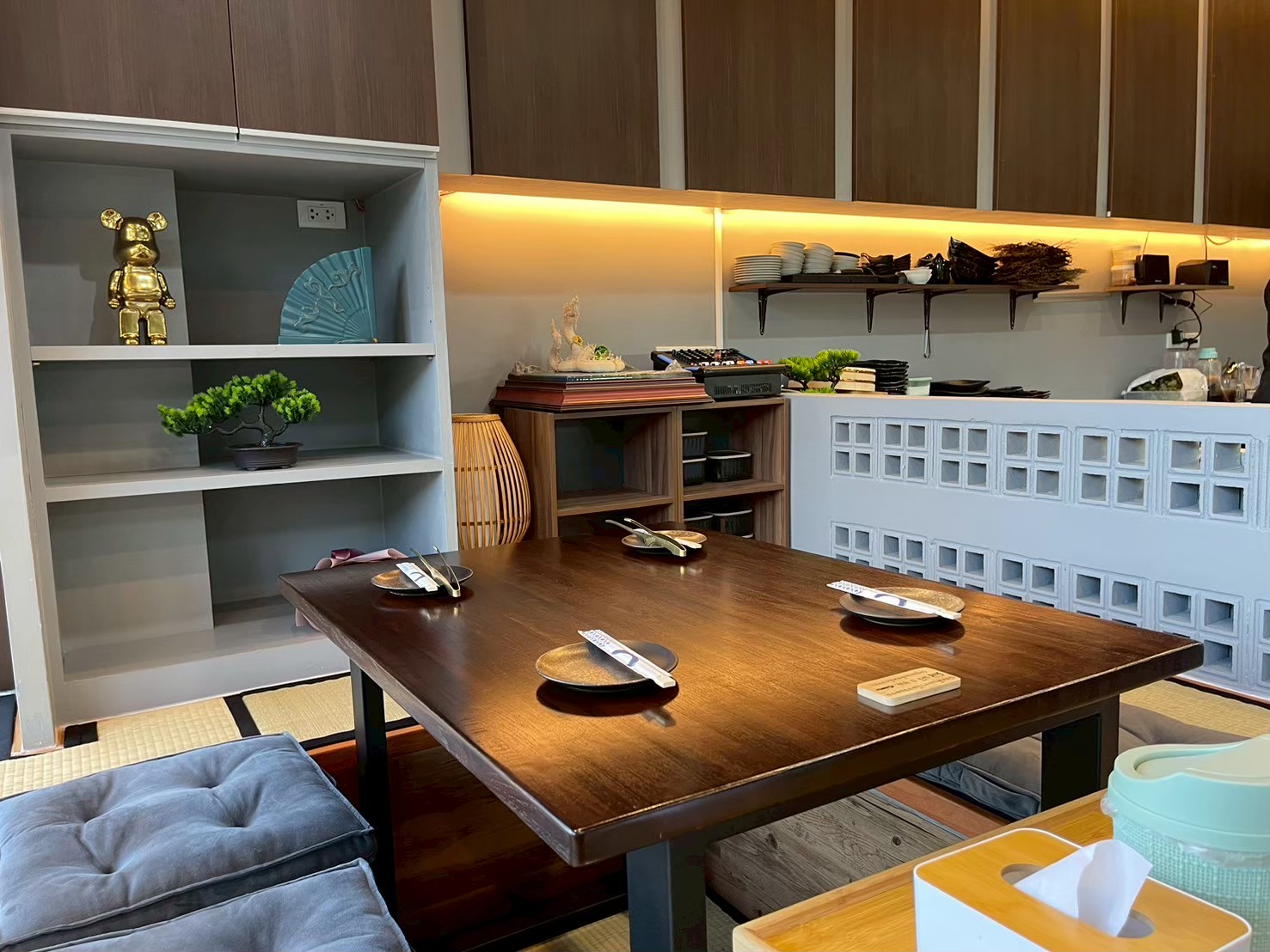 บรรยากาศมุมสงบในร้าน
