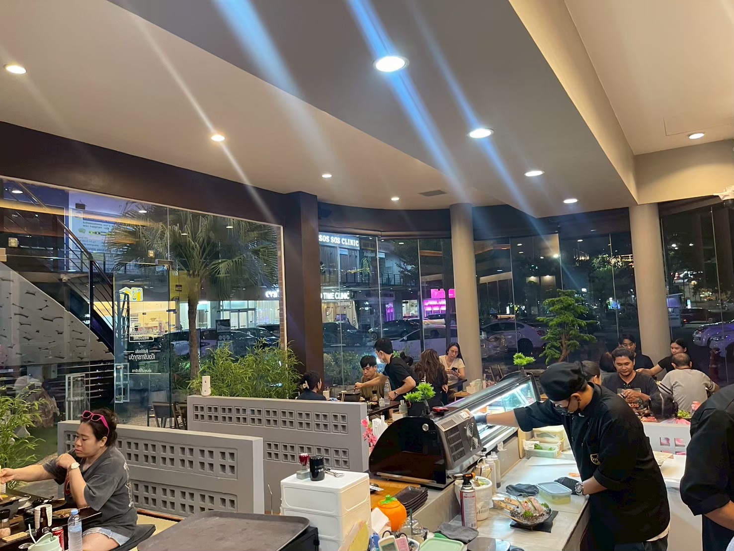 บรรยากาศรวมร้านวังเนื้อ @ วังหิน